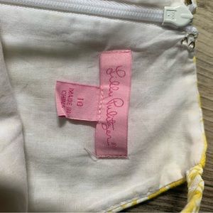 Lilly Pulitzer Yellow Tank Top